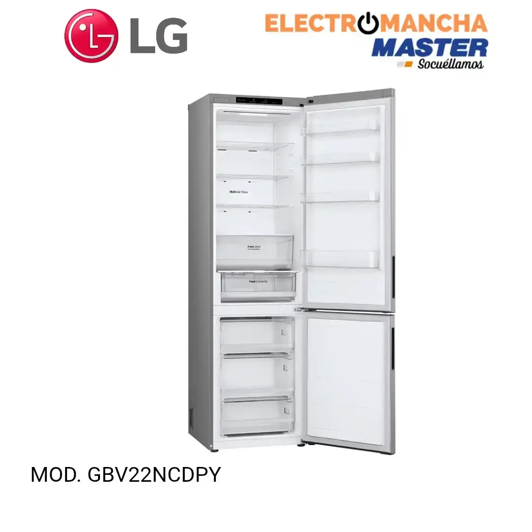 FRIGO COMBI LG MOD. GBV22NCDPY 2,03*60 INOX CLASE D 3