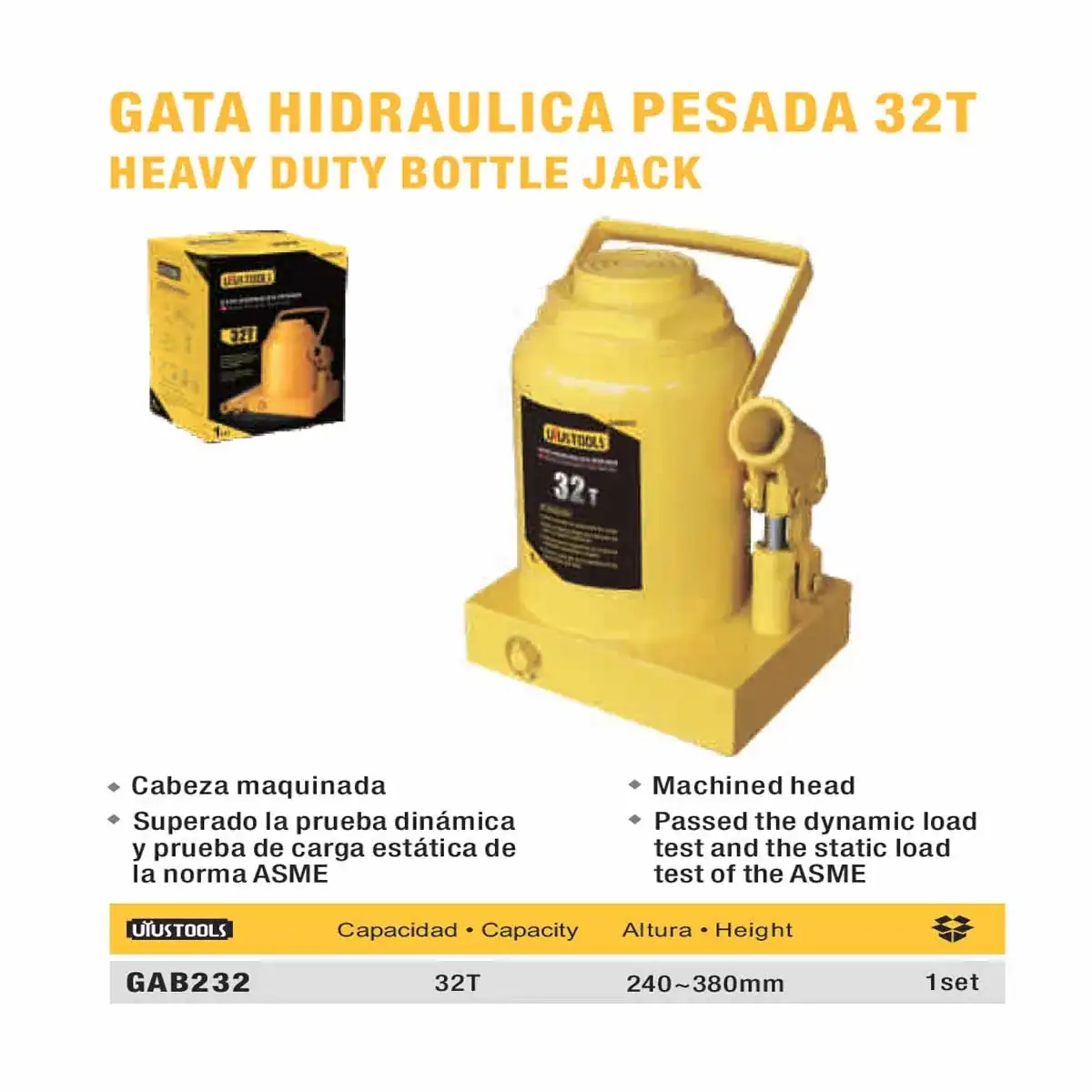 GATA HIDRAULICA UYUST 32 TON