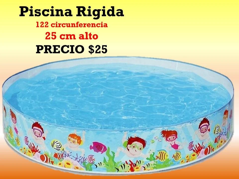 Piscina rigida 122 cm Intex