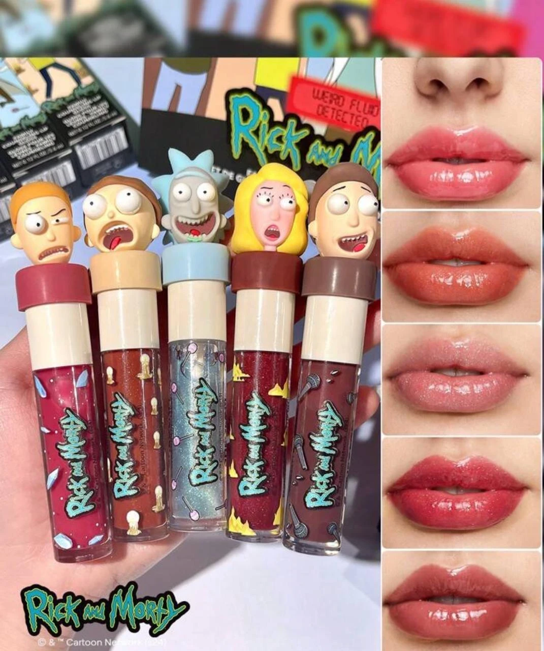 Kit Labiales Rick y Morty  2