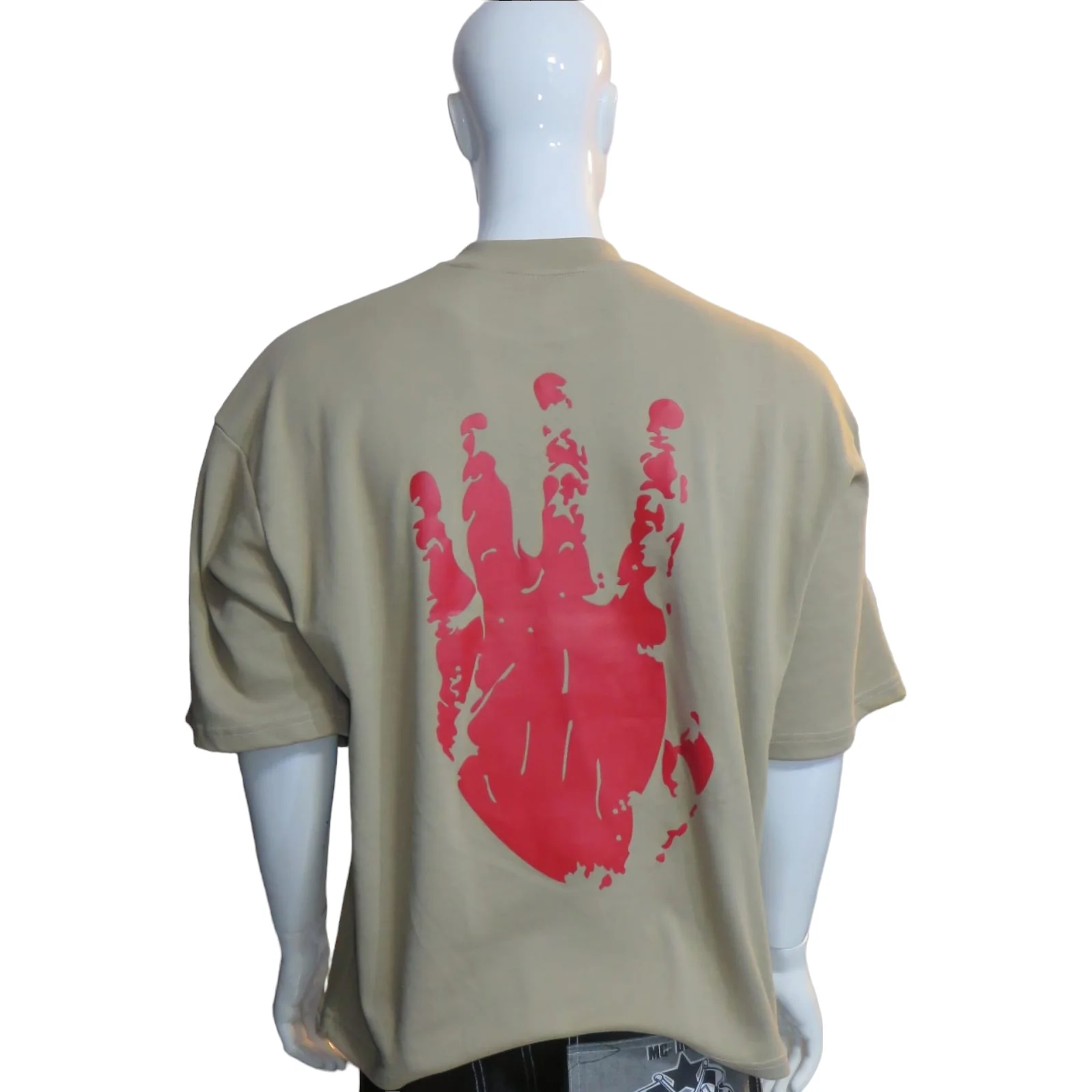 Playera revenge Beige 3