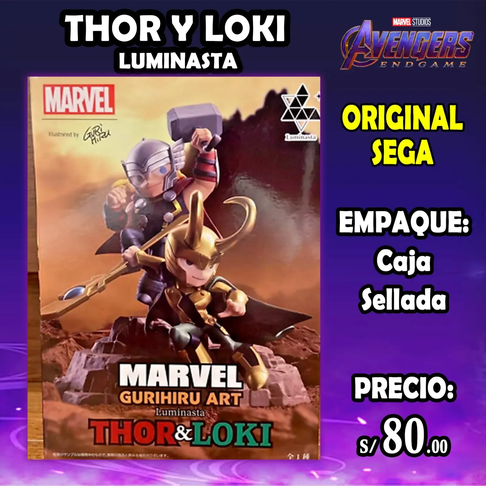 Thor y Loki Luminasta