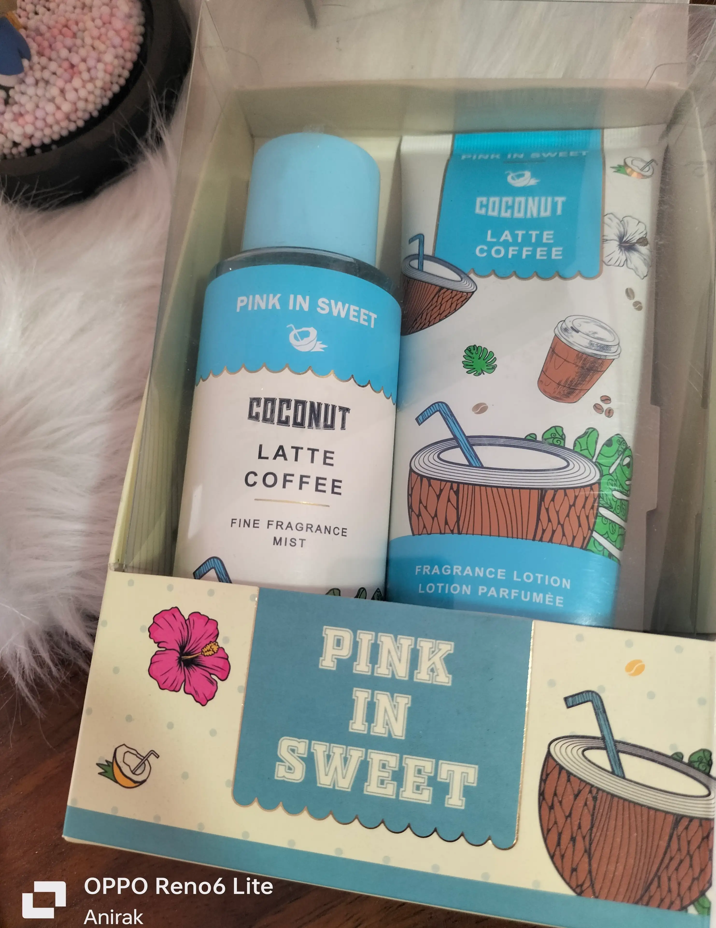 Duo pink in sweet coco-cafe 