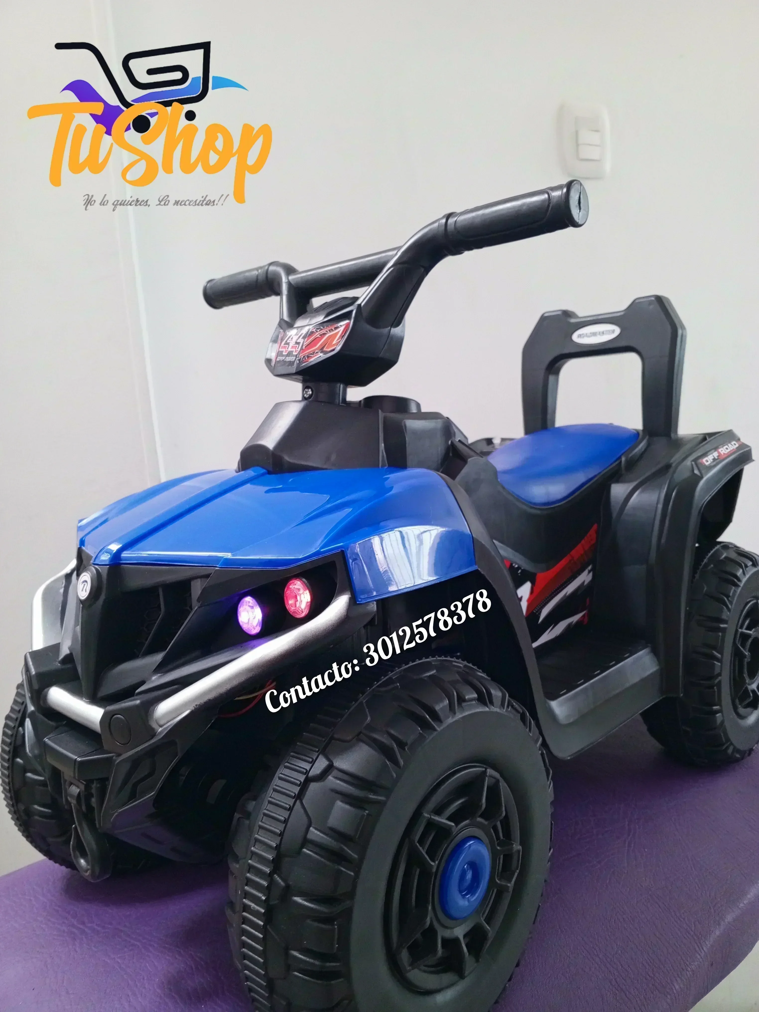 Moto Electrica 1 a 4 años Cuatrimoto  7