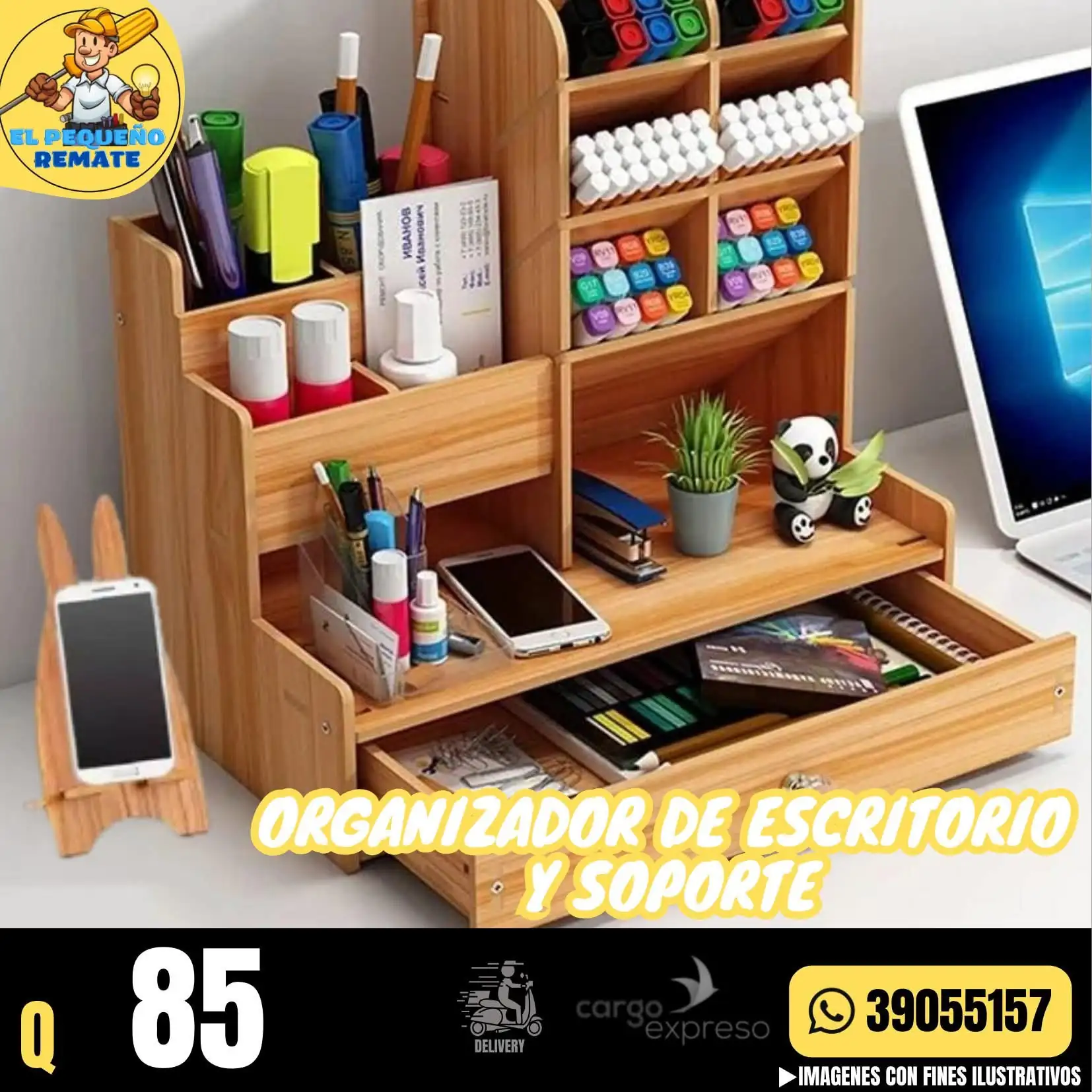 ORGANIZADOR DE ESCRITORIO 4