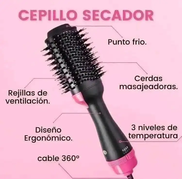 Cepillo secador 3 en 1 3