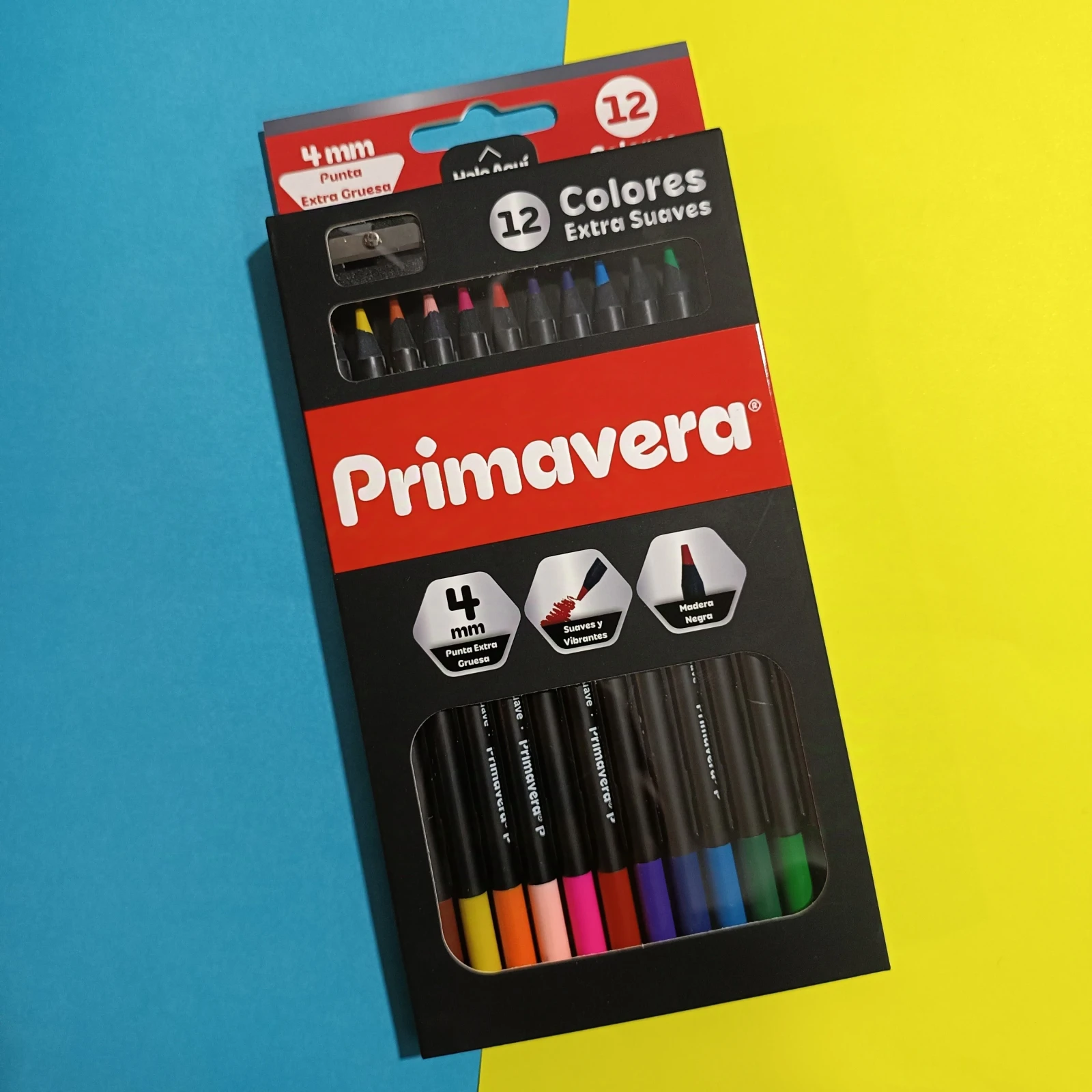 CAJA COLORES PRIMAVERA X12
