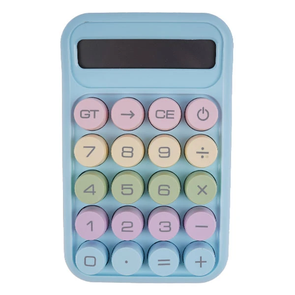 Calculadora vintage colores pasteles  3