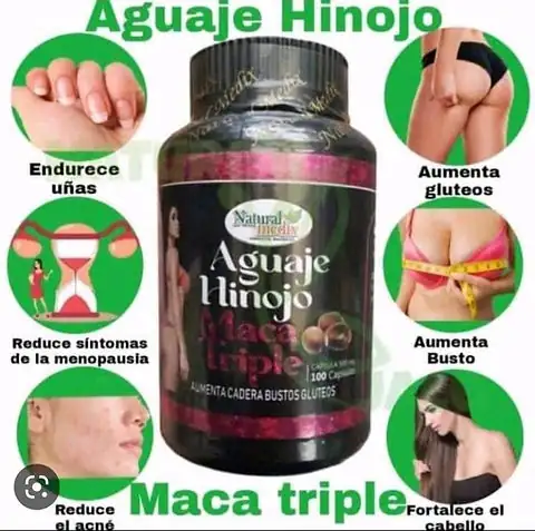 Aguaje Hinojo Maca Triple  2