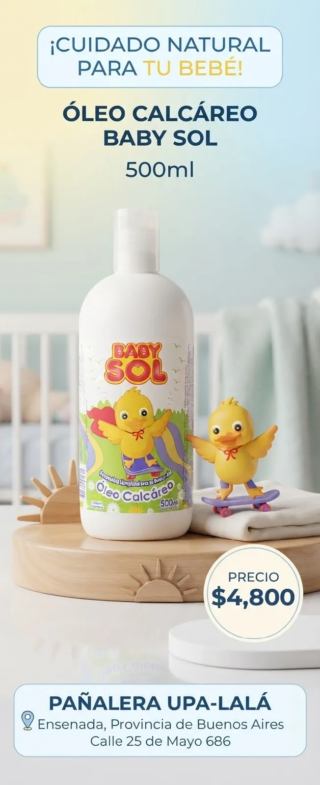 Óleo Calcáreo x 500ml.