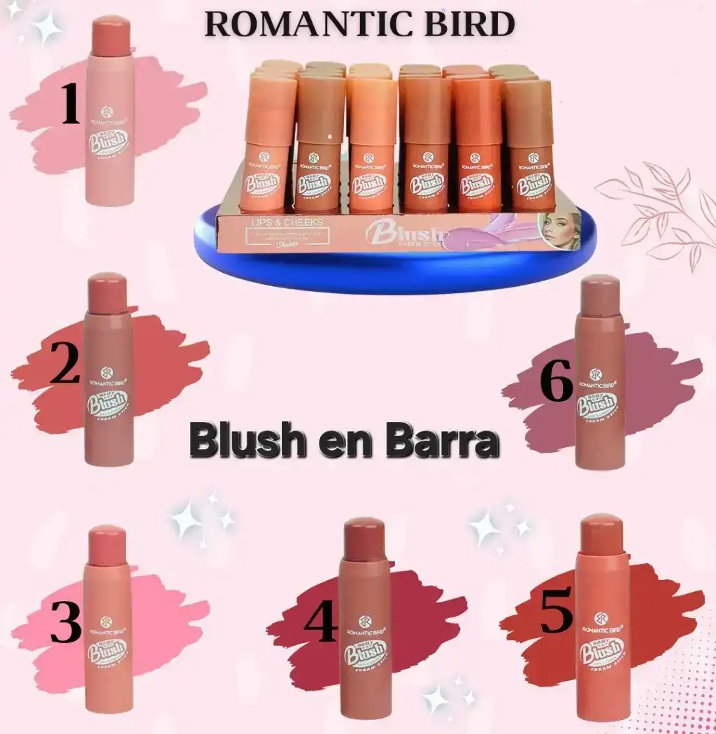 6 Blush en Barra Romantic Bird