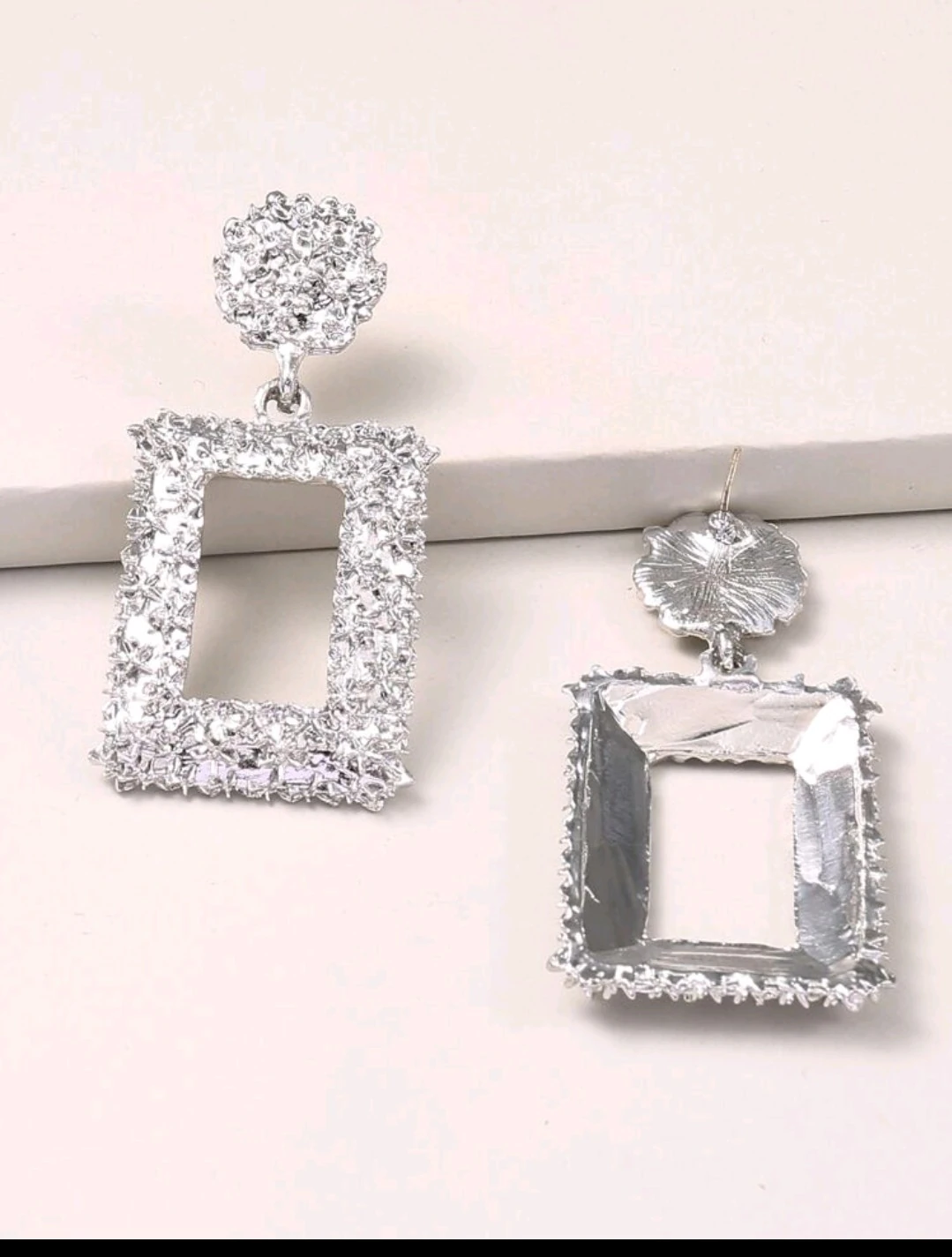 Aretes cuadrados 10