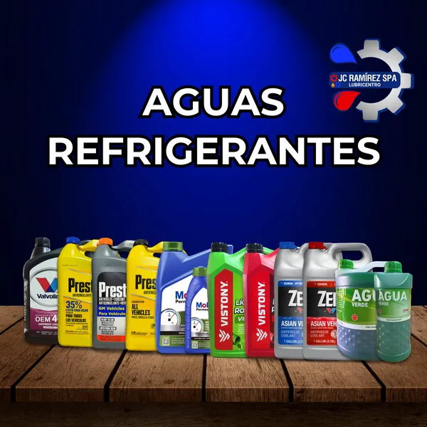 AGUA REFRIGERANTES
