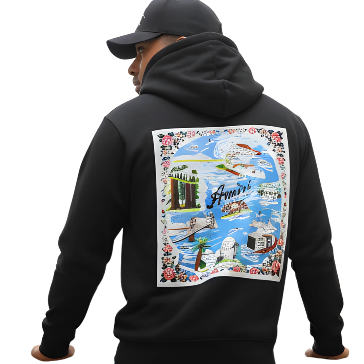 Hoodie Amiri Negro 7