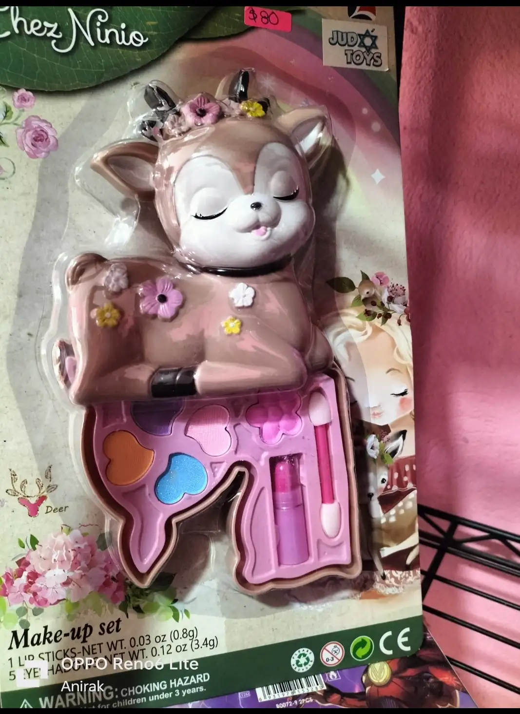 Cosmeticos de juguete para niña