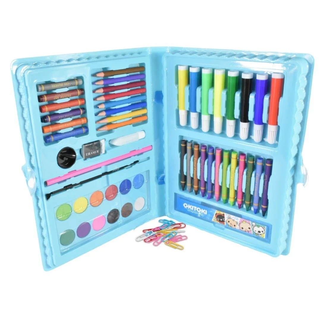 Maleta set de colorear 68pcs 2