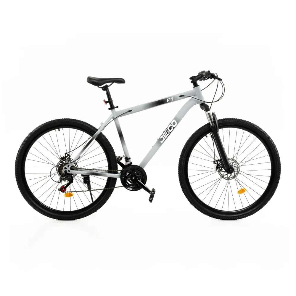 🚲BICICLETA MTB ACERO JEICO F1 GRIS MATE 2