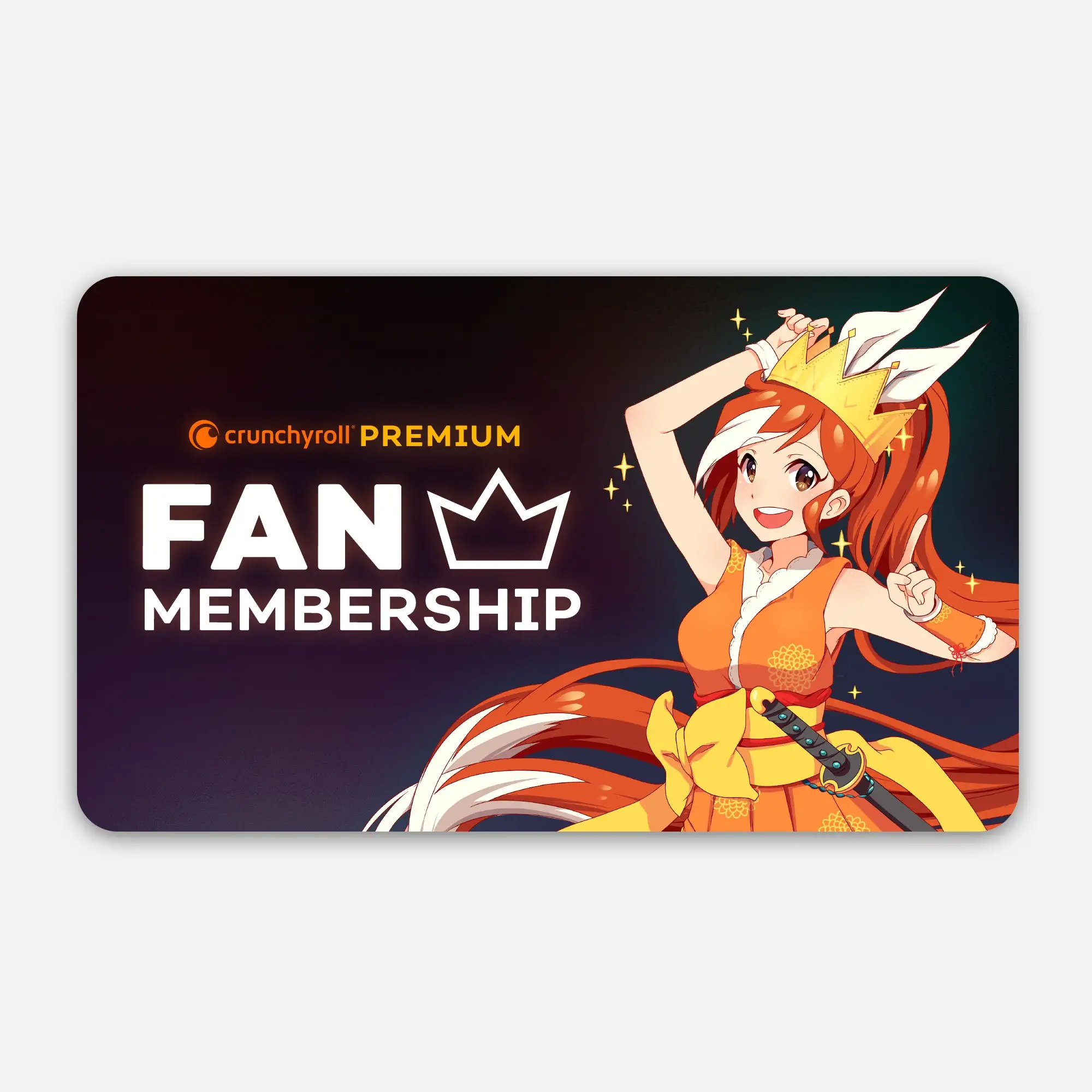 Crunchyroll Mega Fan Gift Card 1 año