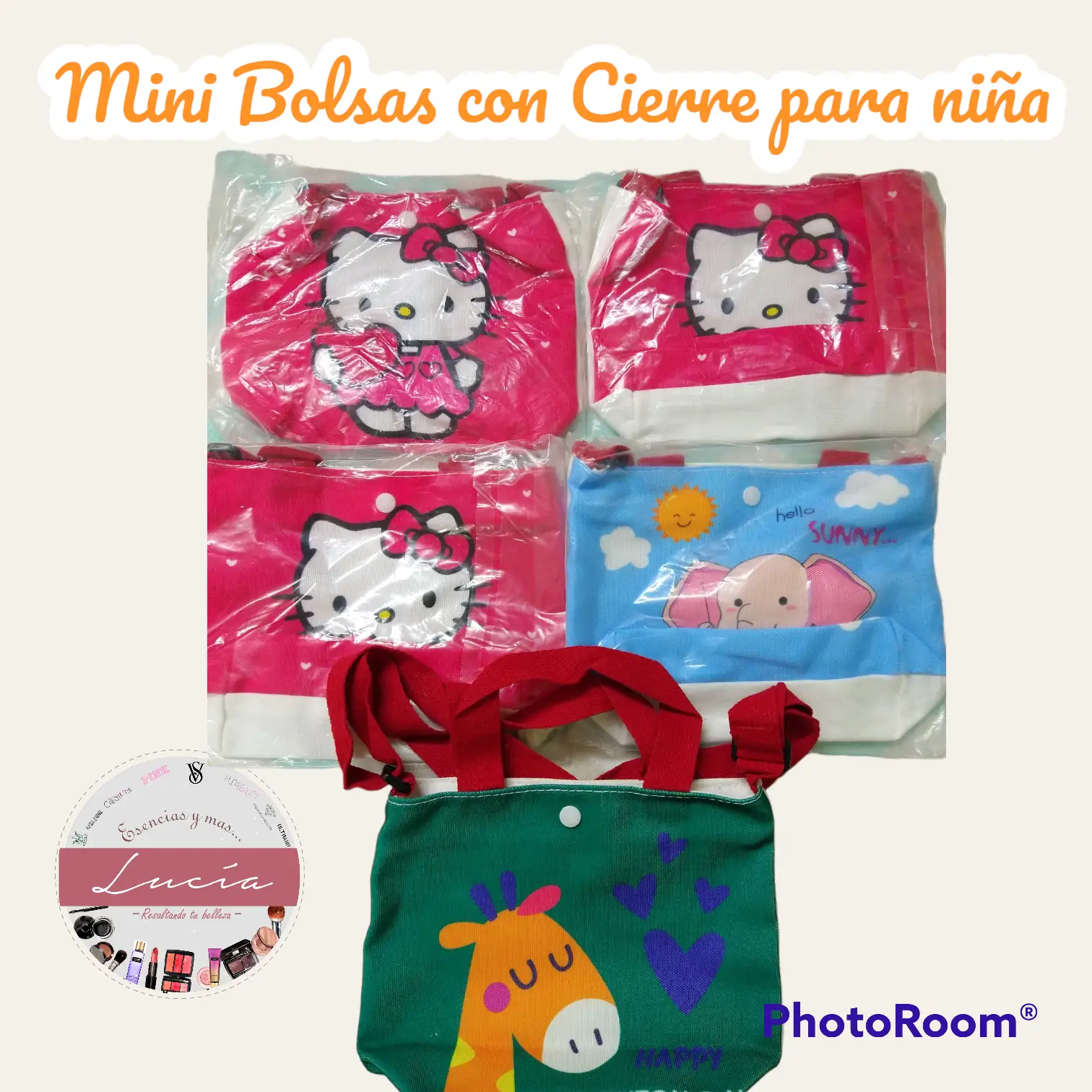 Mini bolsas de tela