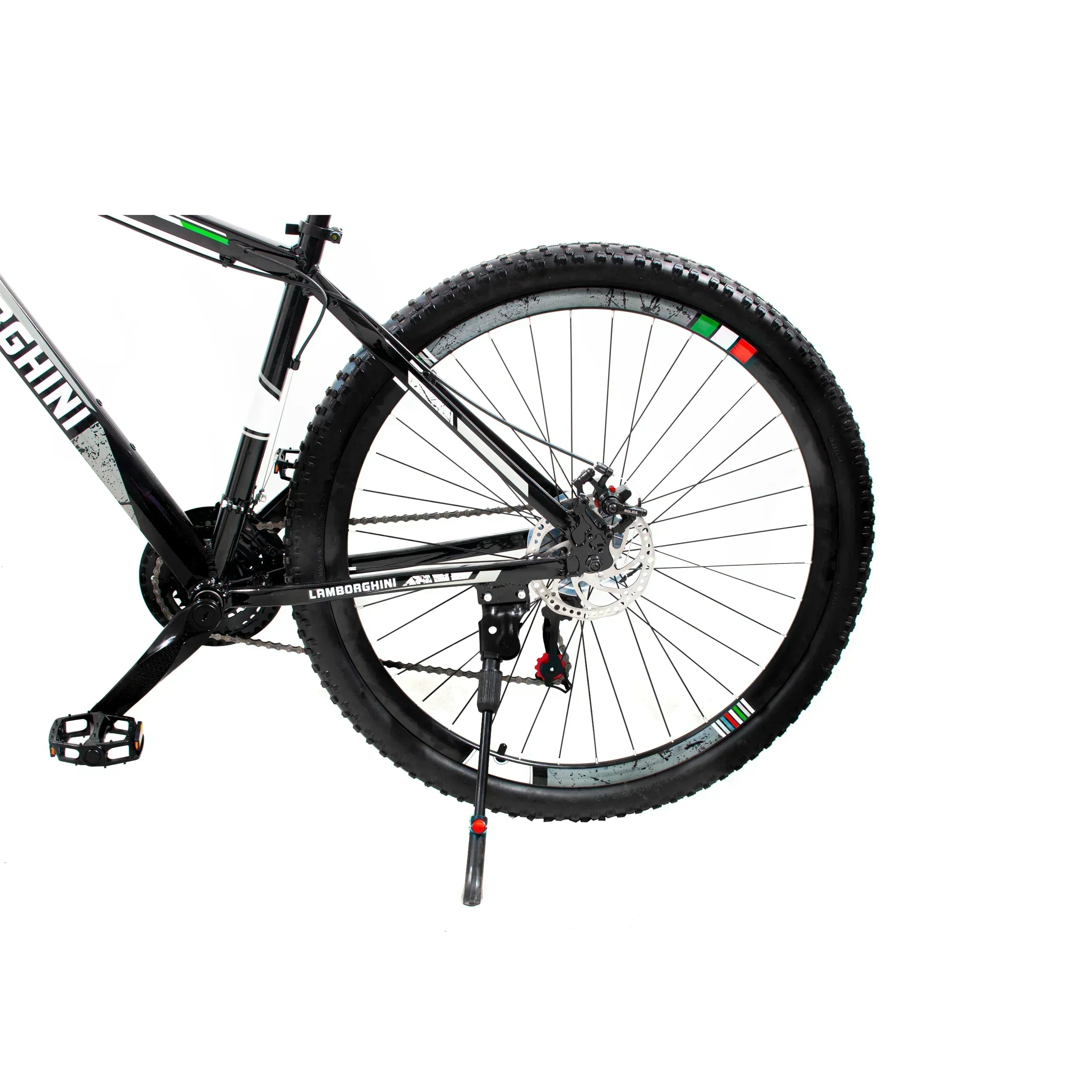 Bicicleta Lamborghini Rod. 29 Gris / Negro Talle M 6