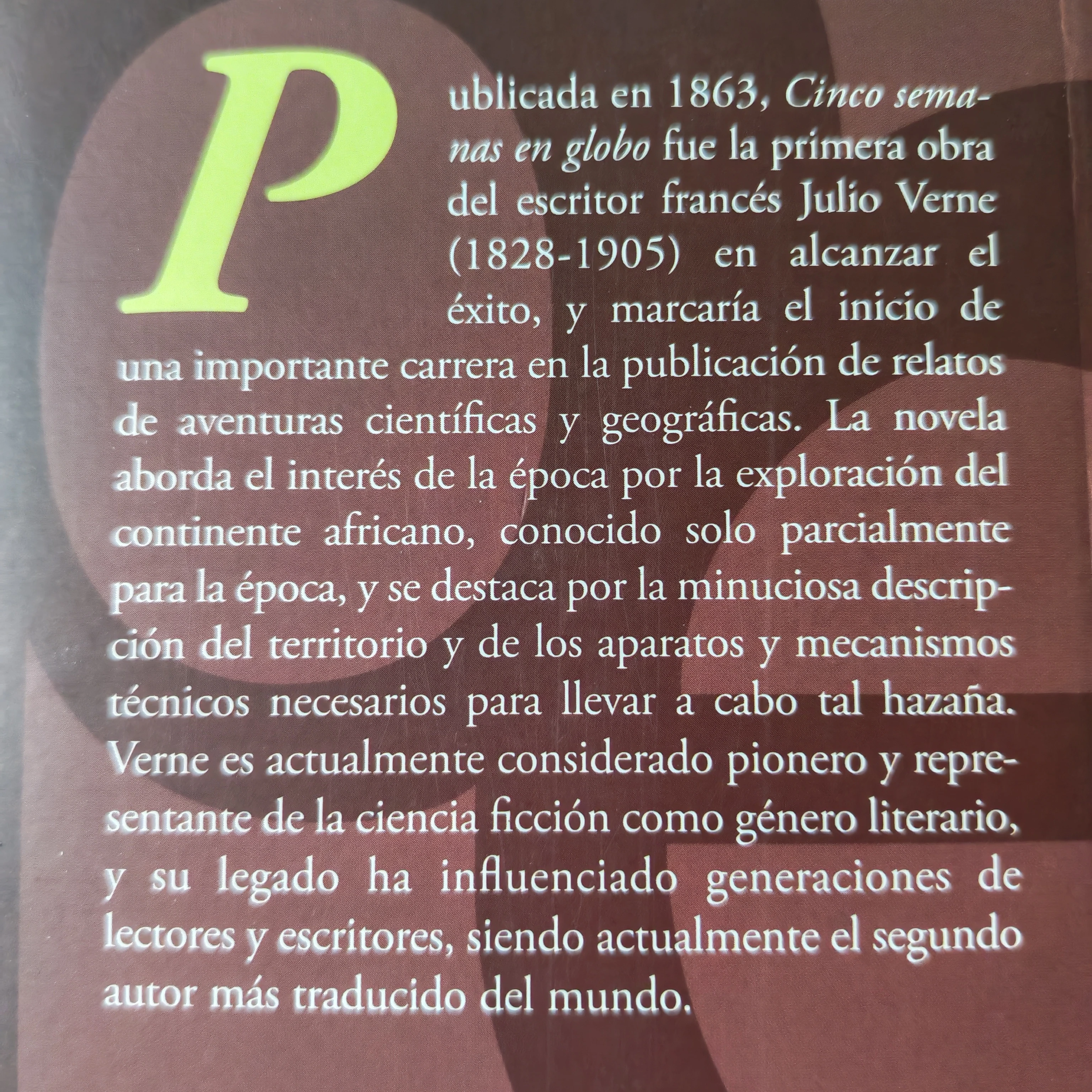 Cinco semanas en globo Julio Verne nuevo  2
