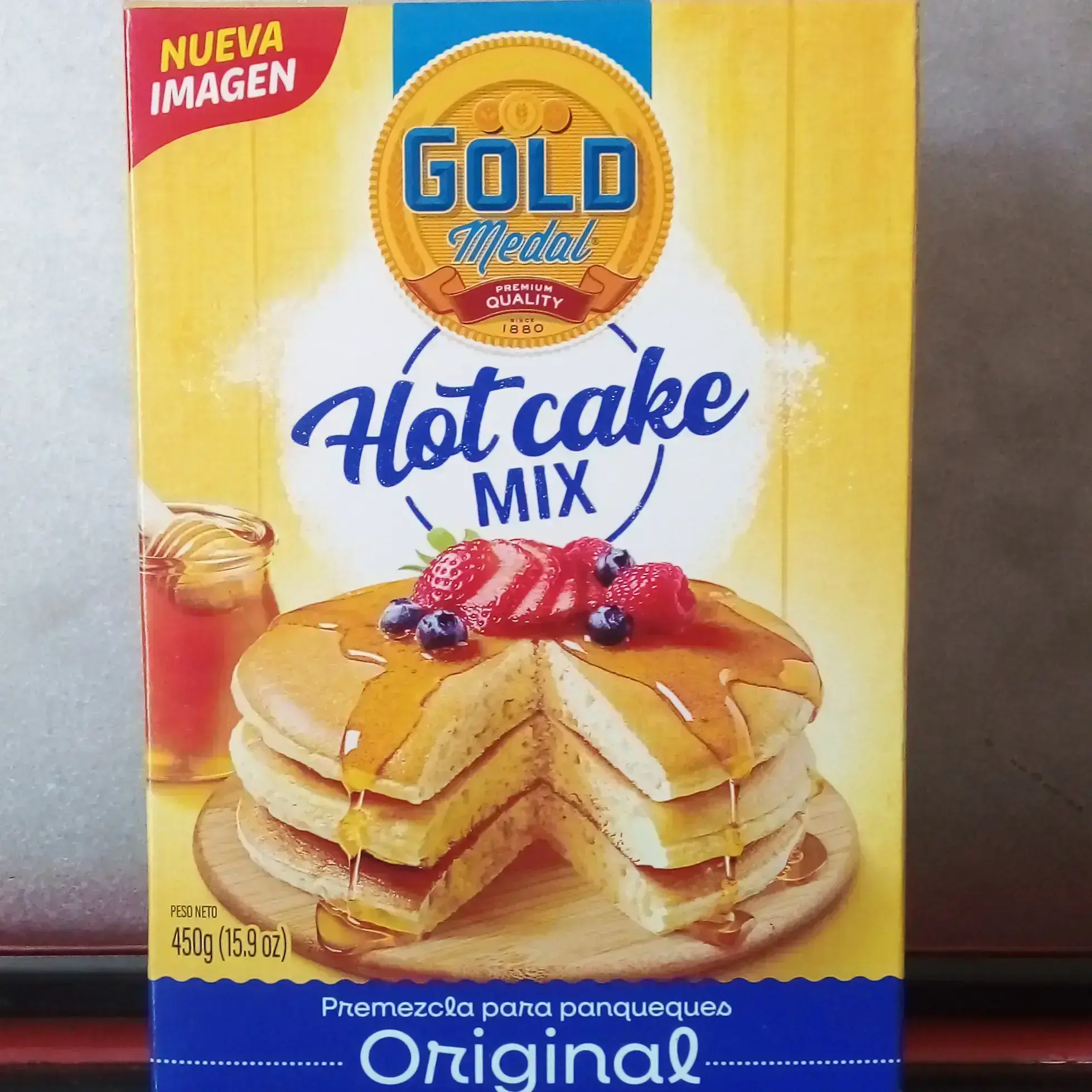 Gold medal hot cake mix para panqueque de 15.9 onza