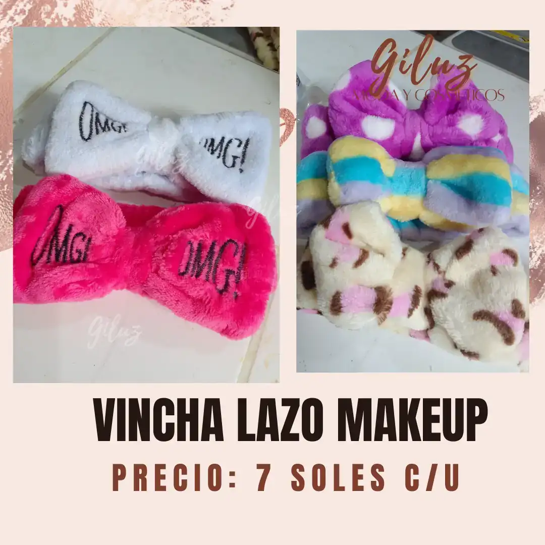Vincha lazo makeup