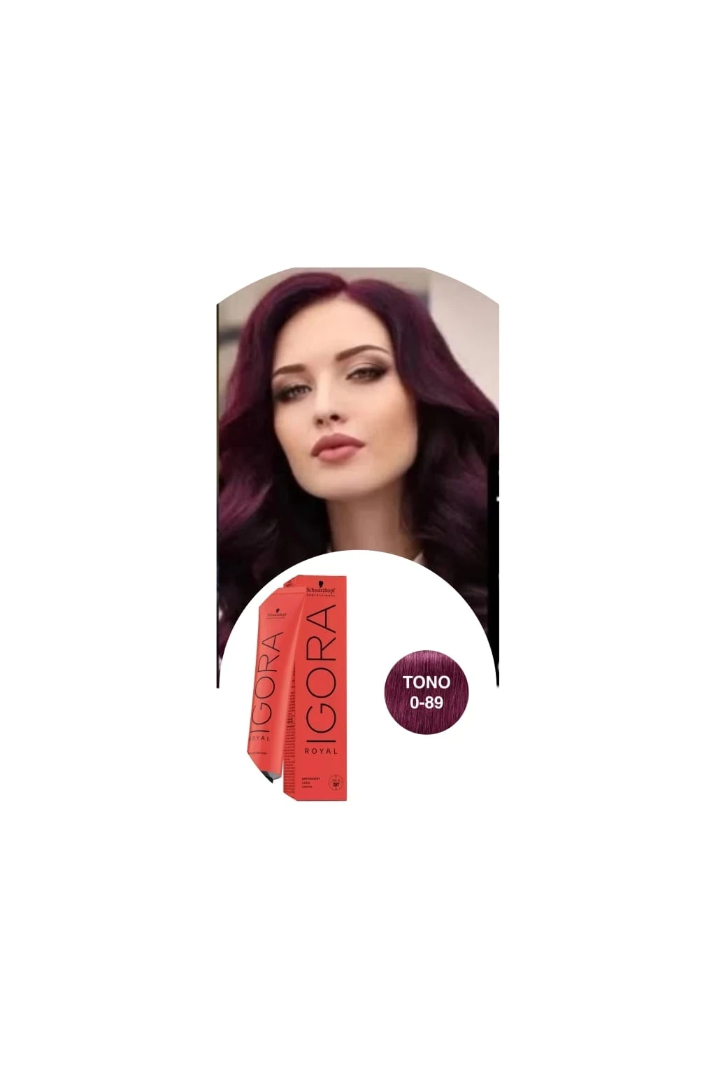 igora 0.89 tono mezcla rojo violeta tinte