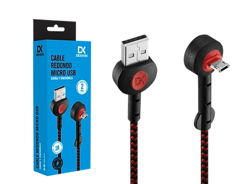 (058) Clable USB redondo 