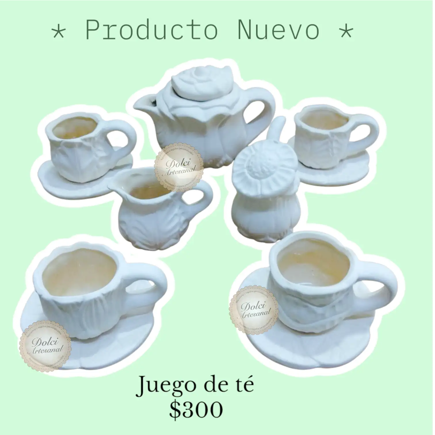Juego se té flores 