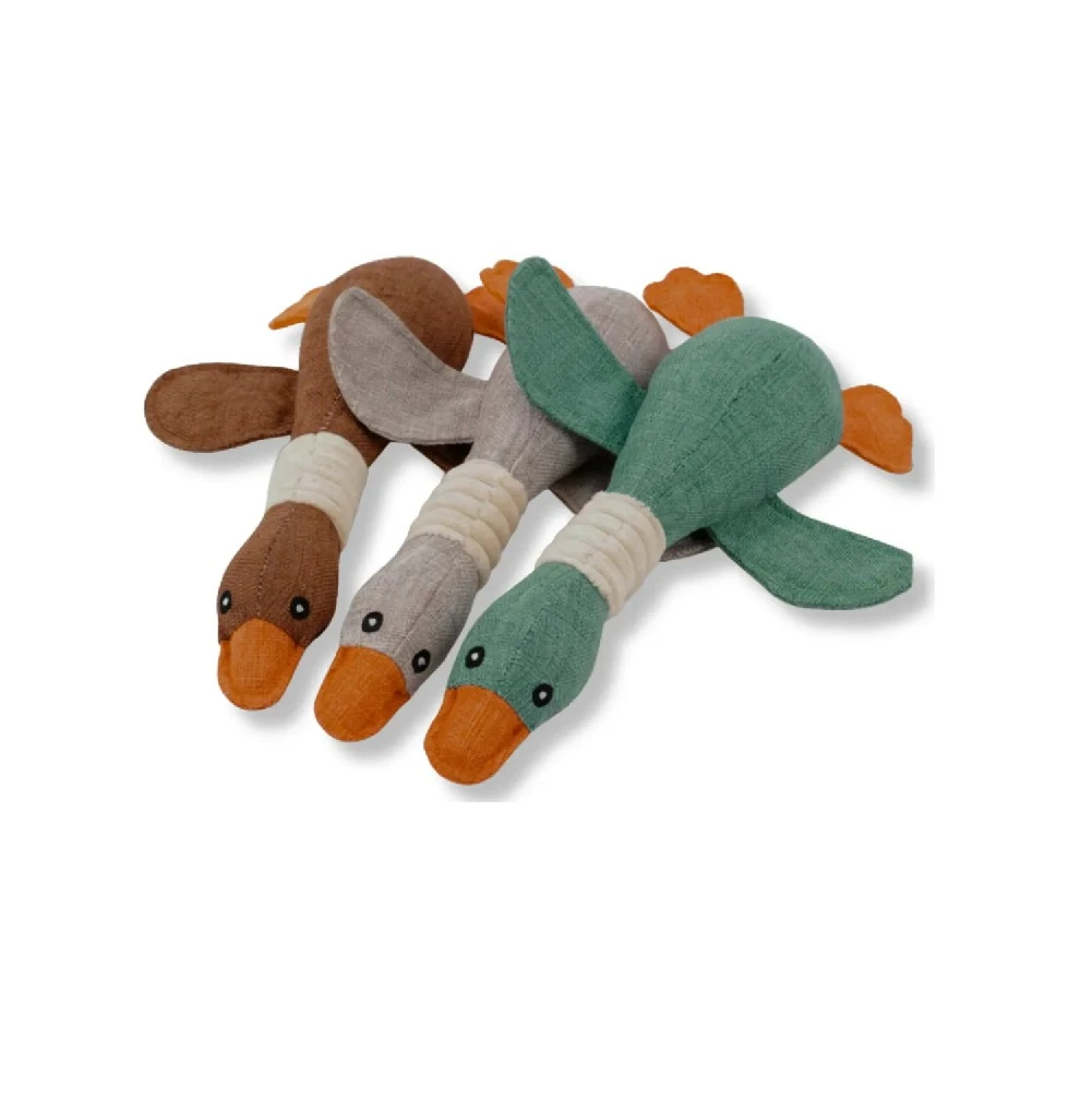Peluche de tela pato grande
