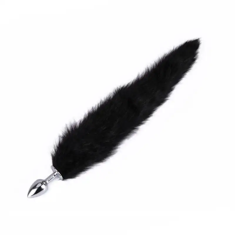 Vulpiz Plug Anal con Cola Jein Negro