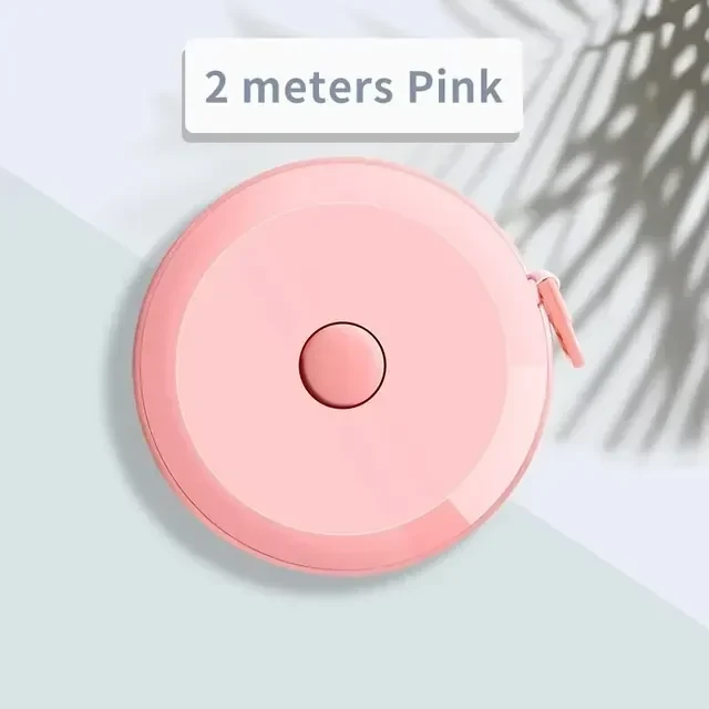 Cinta metrica rosado claro