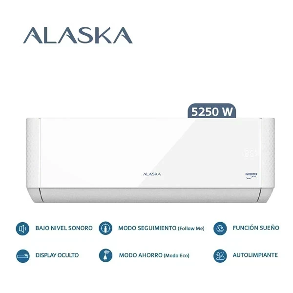 AIRE ACONDICIONADO ALASKA 5250W INVERTER 