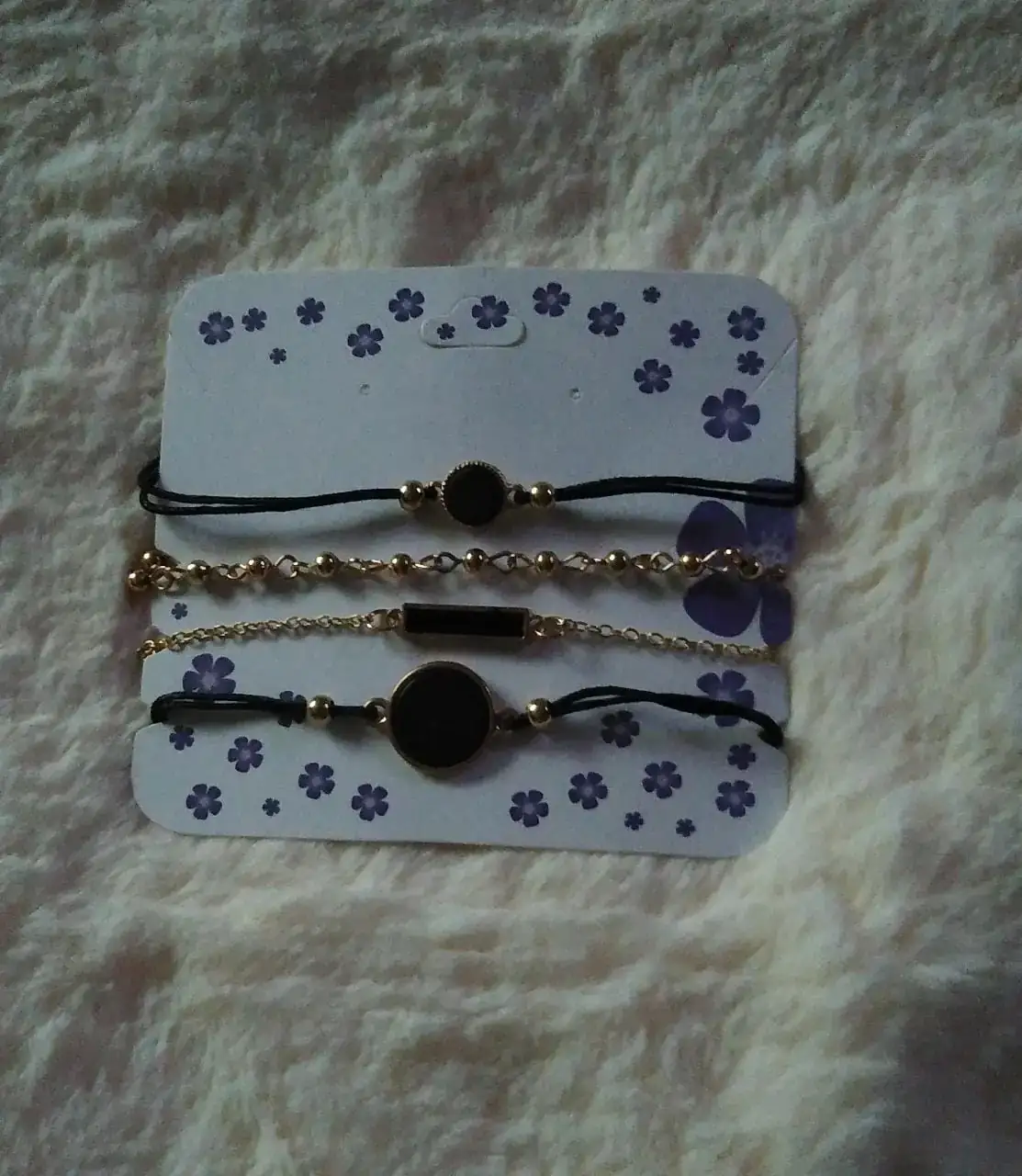 Juego de Pulseras Negras 2