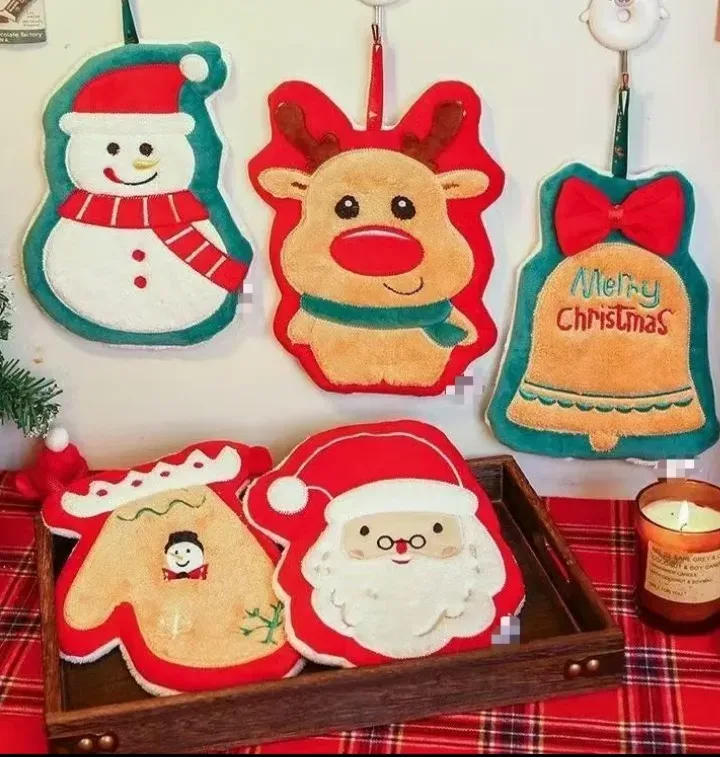 toalla cocina navideñas