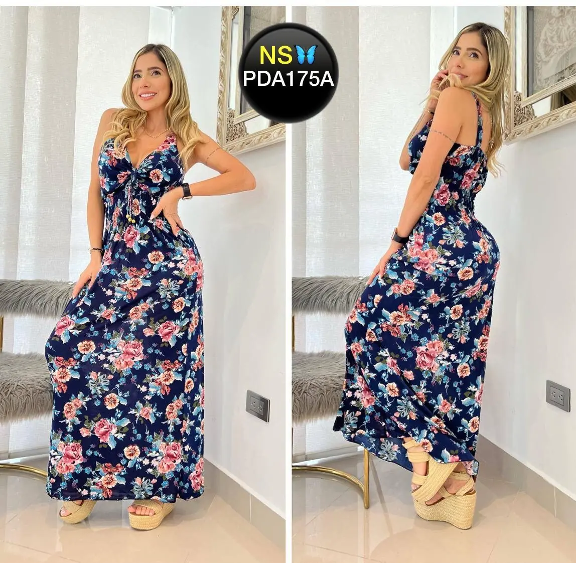 VESTIDO DAMA TALLA ÚNICA L  4
