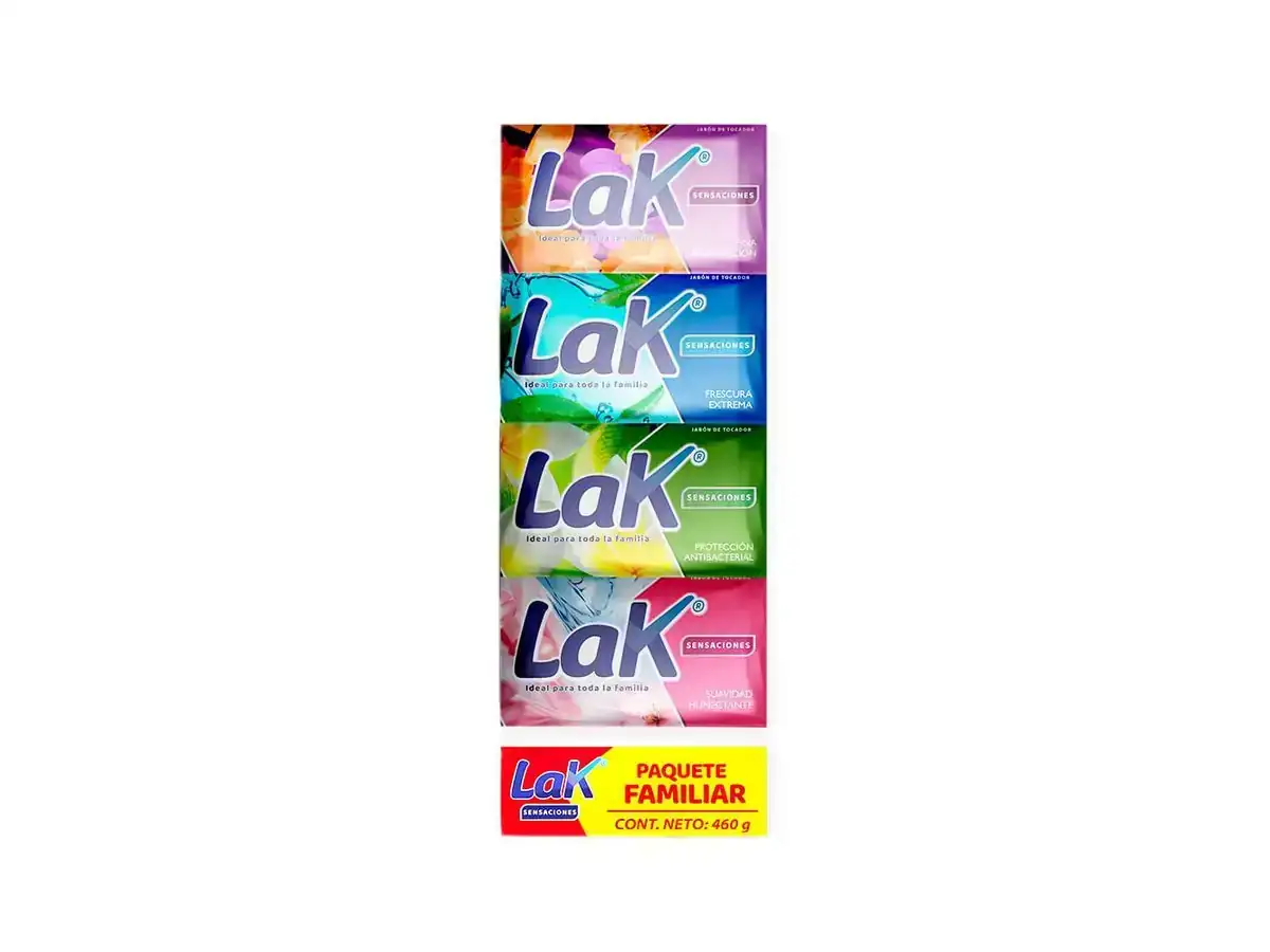 Jabon Lak x 4 - 115g c/u