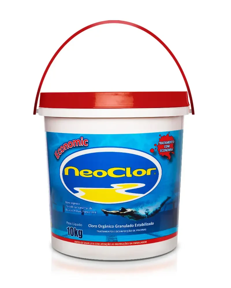 Balde 10 kg Neoclor 30% cloro ativo