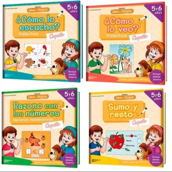 Libro pizarra 5/6 años