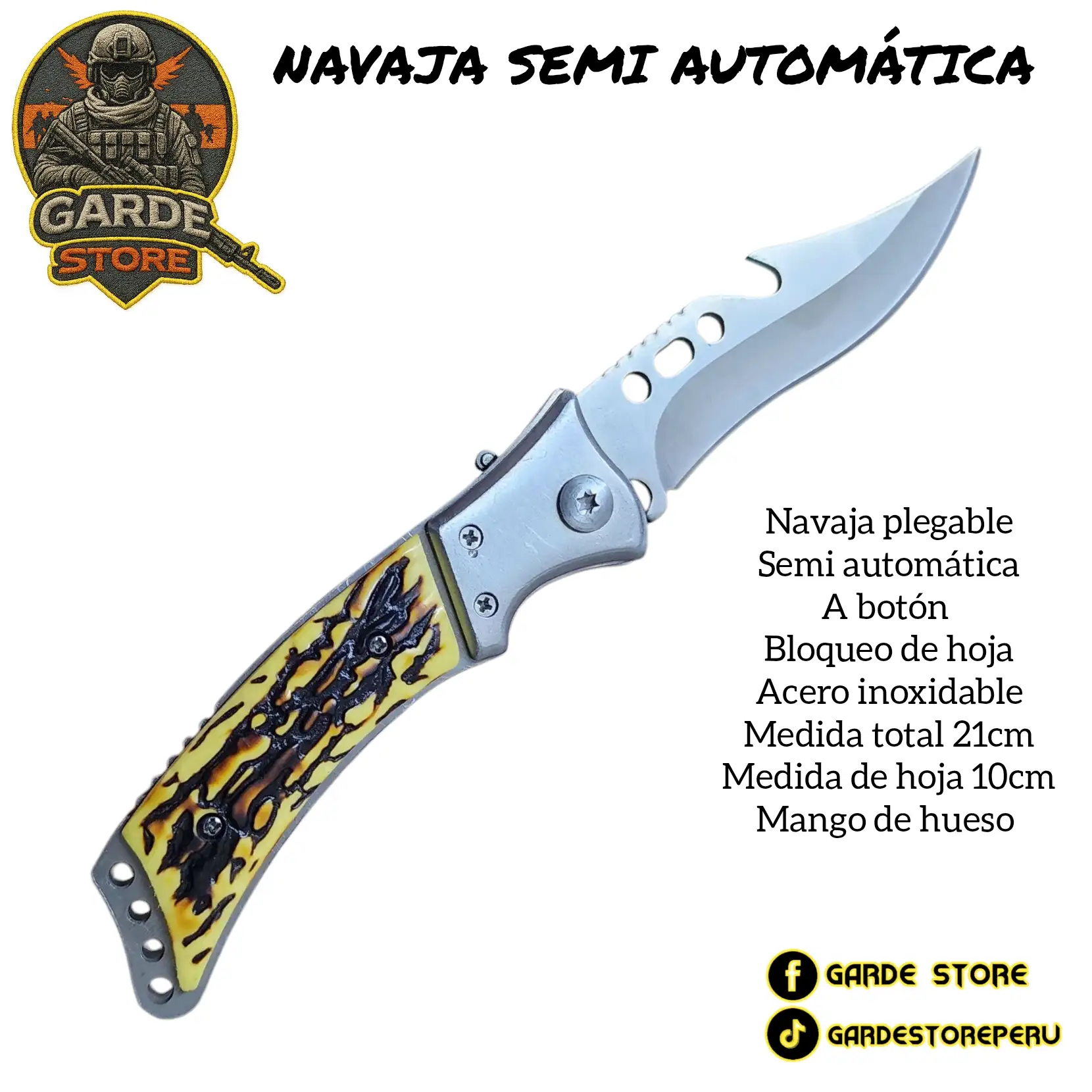 Navaja semi automática  2