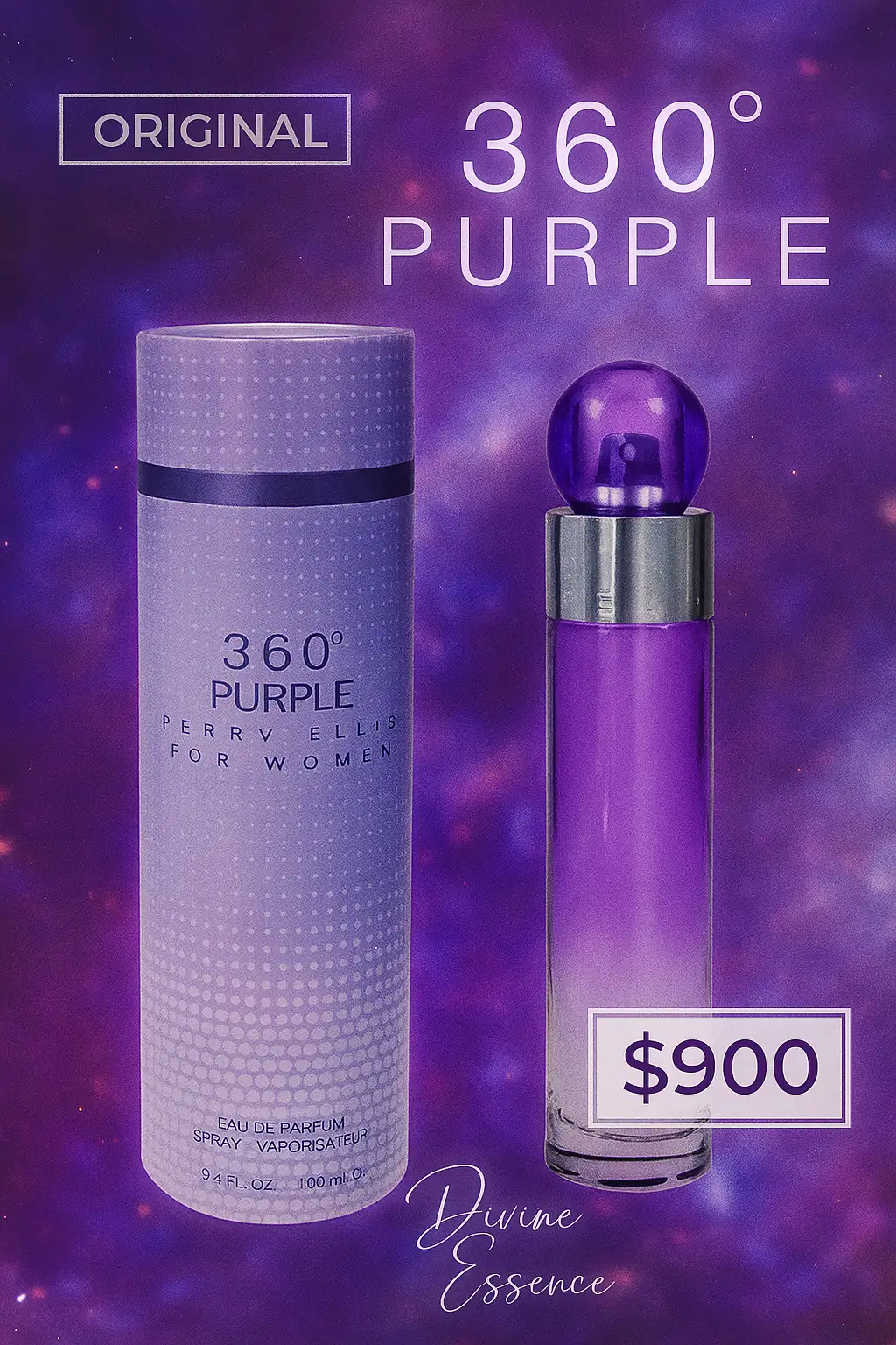 360° Purple EDP - Perry Ellis