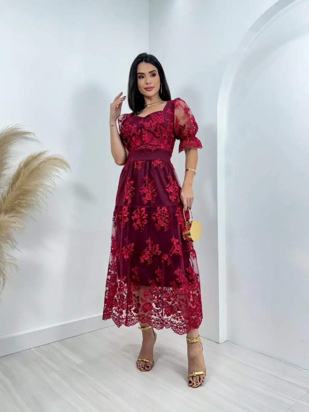  Vestido Princesa Midi 3