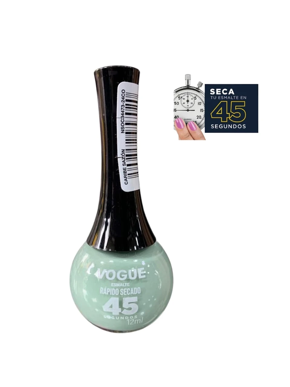 vogue esmalte secado rapido caribe sazon
