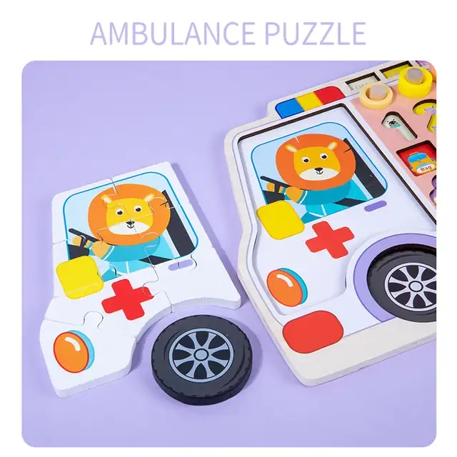 JUEGO DIDÁCTICO 6 EN 1 LUDICO INFANTIL MADERA  3