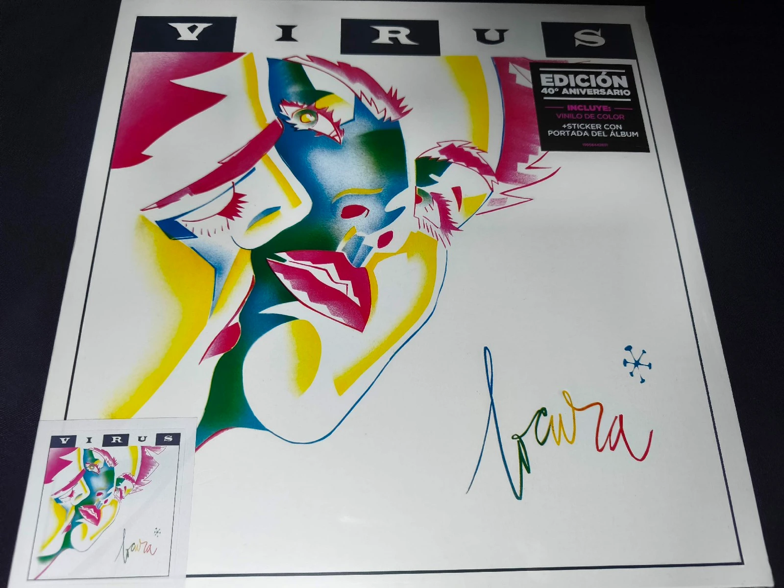 Virus - Locura (VINILO DE COLOR)(ARGENTINA)