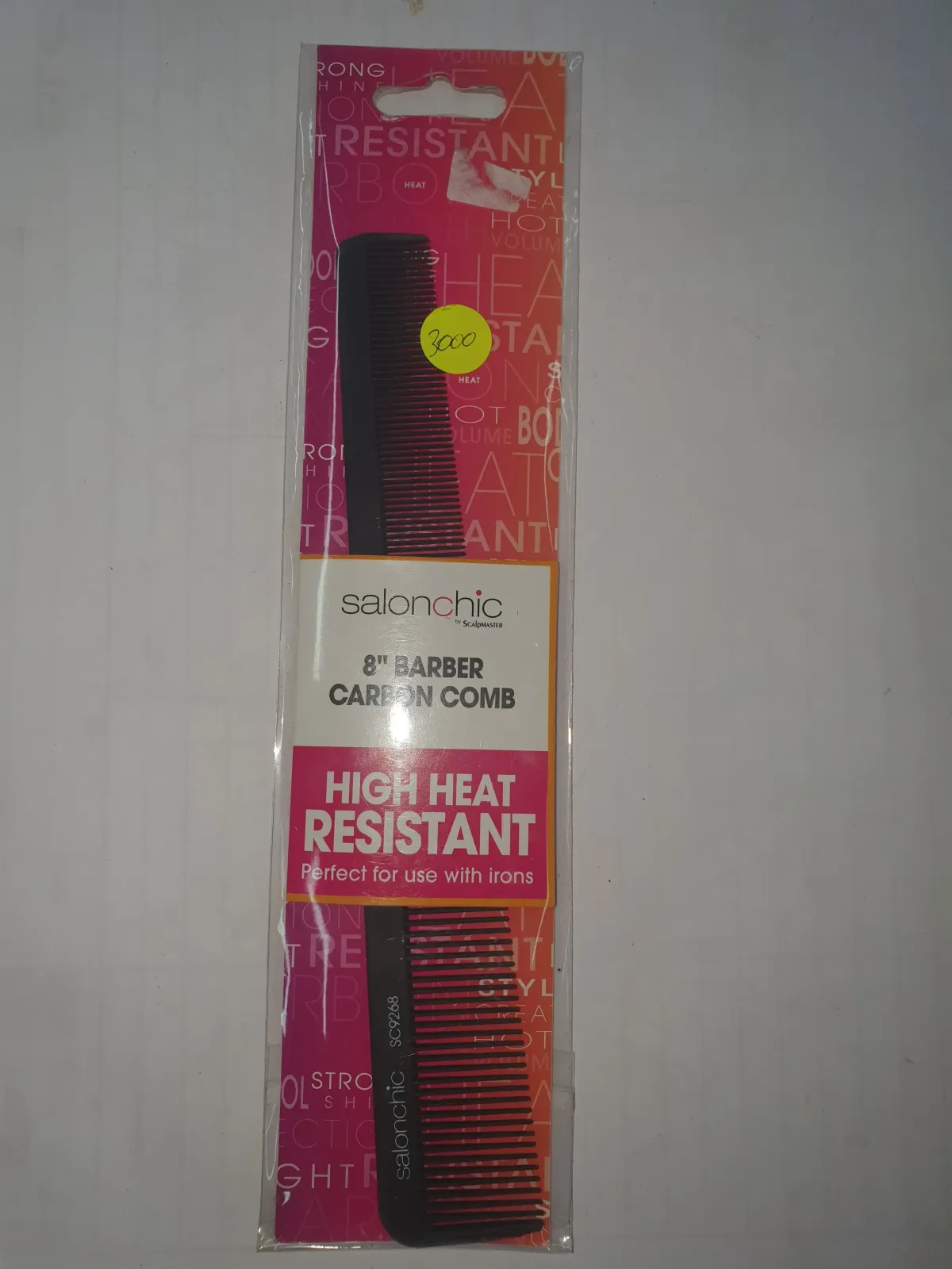 Peine carbon 8"