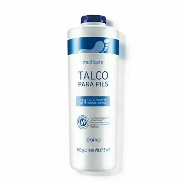 Talco para pies 500gr Esika