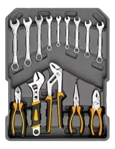 Maletín Portátil Lusqtoff Herramientas Lqcm245-9 Kit 245 Piezas 4