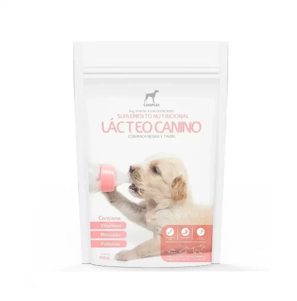Leche maternizada para perros Lacteo Canino